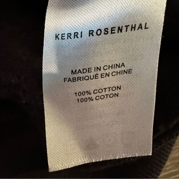Kerri Rosenthal Boyfriend Sweatshirt Lucky Charm Black - Picture 4 of 5